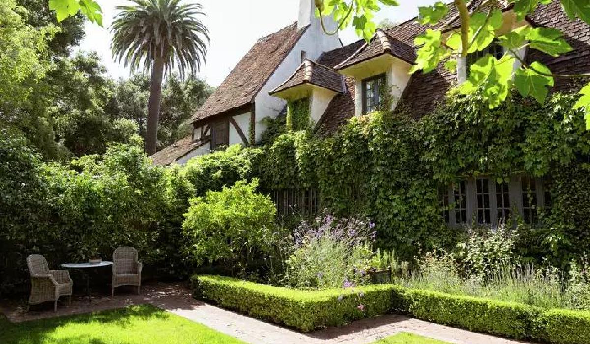 Historic French Normandy-Style Home Once Owned by Larry David for Sale in Montecito, California